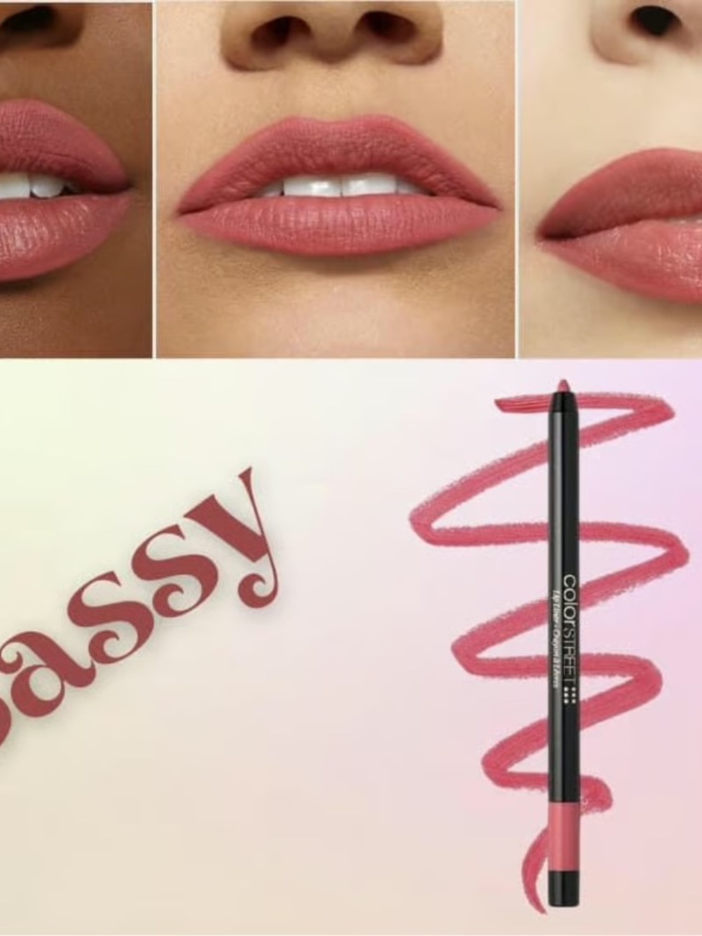 Color Street Lip Liner Sassy